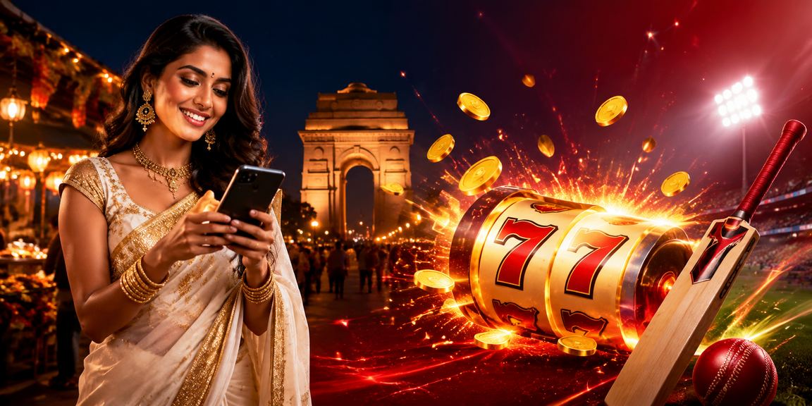 Players enjoying online cricket betting near India Gate